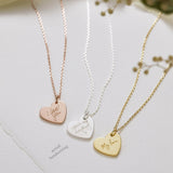 Fingerprint Necklace - Custom Engraved Pendant