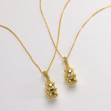 Gummy Bear Locket Necklace – Personalized Heart Birthstone Locket