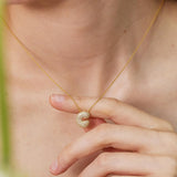 Pavé Letter Pendant - Custom Initial Necklace