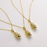 Gummy Bear Locket Necklace – Personalized Heart Birthstone Locket