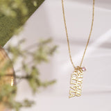 Name Tag Necklace