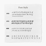 Engraved Initial Signet Ring – Personalized Monogram Jewelry