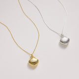 Pearl Necklace – Personalized Shell Locket With Freshwater Pearl