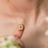 Pavé Letter Pendant - Custom Initial Necklace